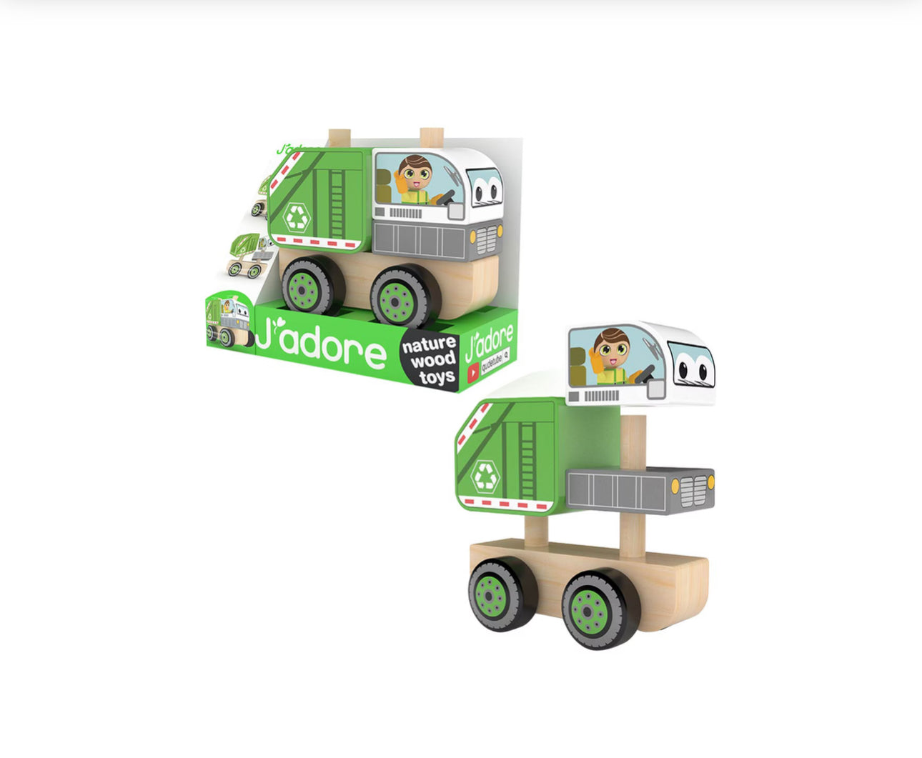 Stacking Wooden Cars