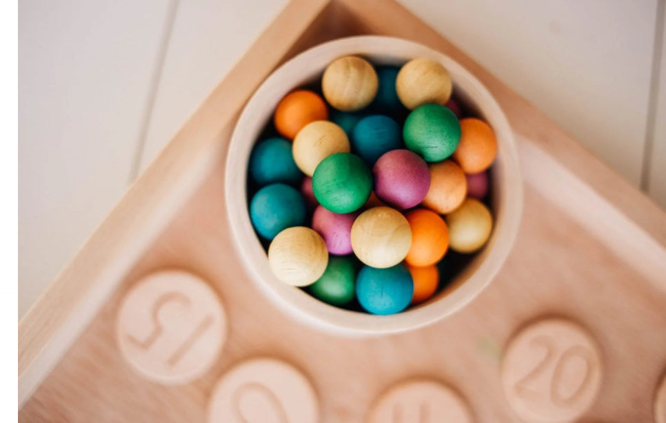Wooden Balls Set of 50