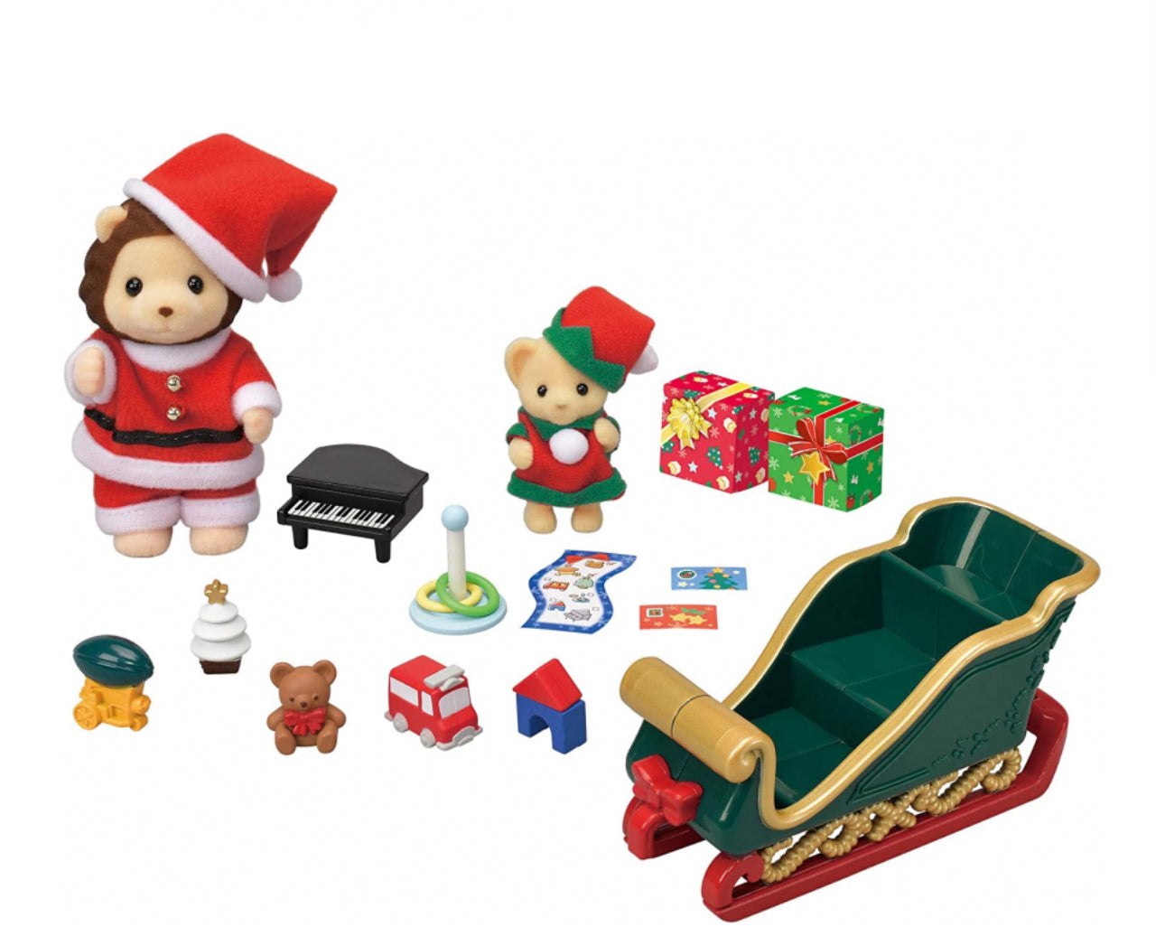 Mr. Lion Winter Sleigh