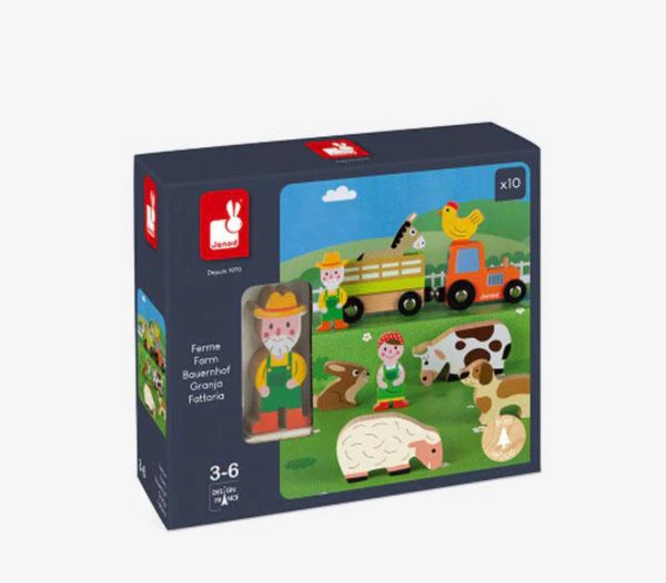 Farm Wooden Story Set