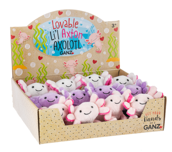 5” Lovable Axolotl