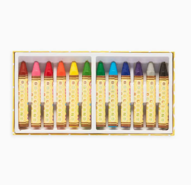 12 Brilliant Bee Crayons