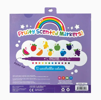 12 Washable Markers