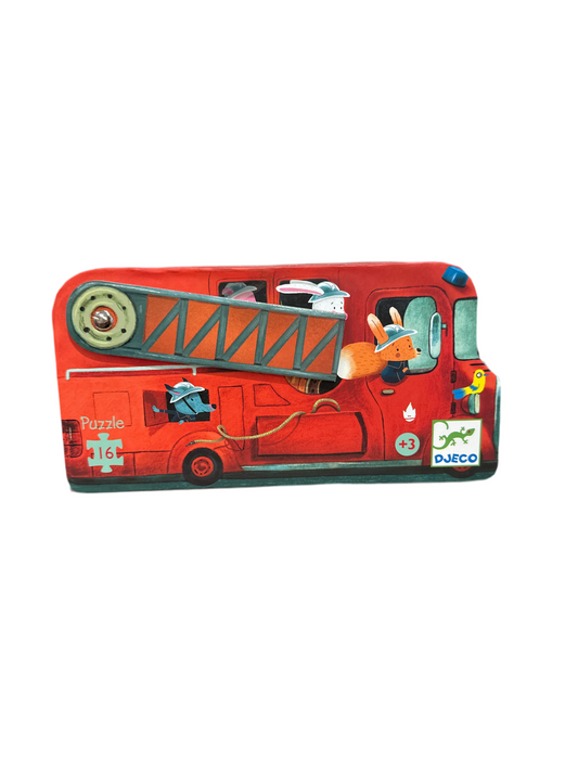Djeco Firetruck Puzzle