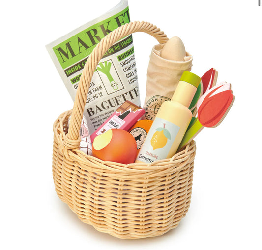 Wicker Shopping Basket