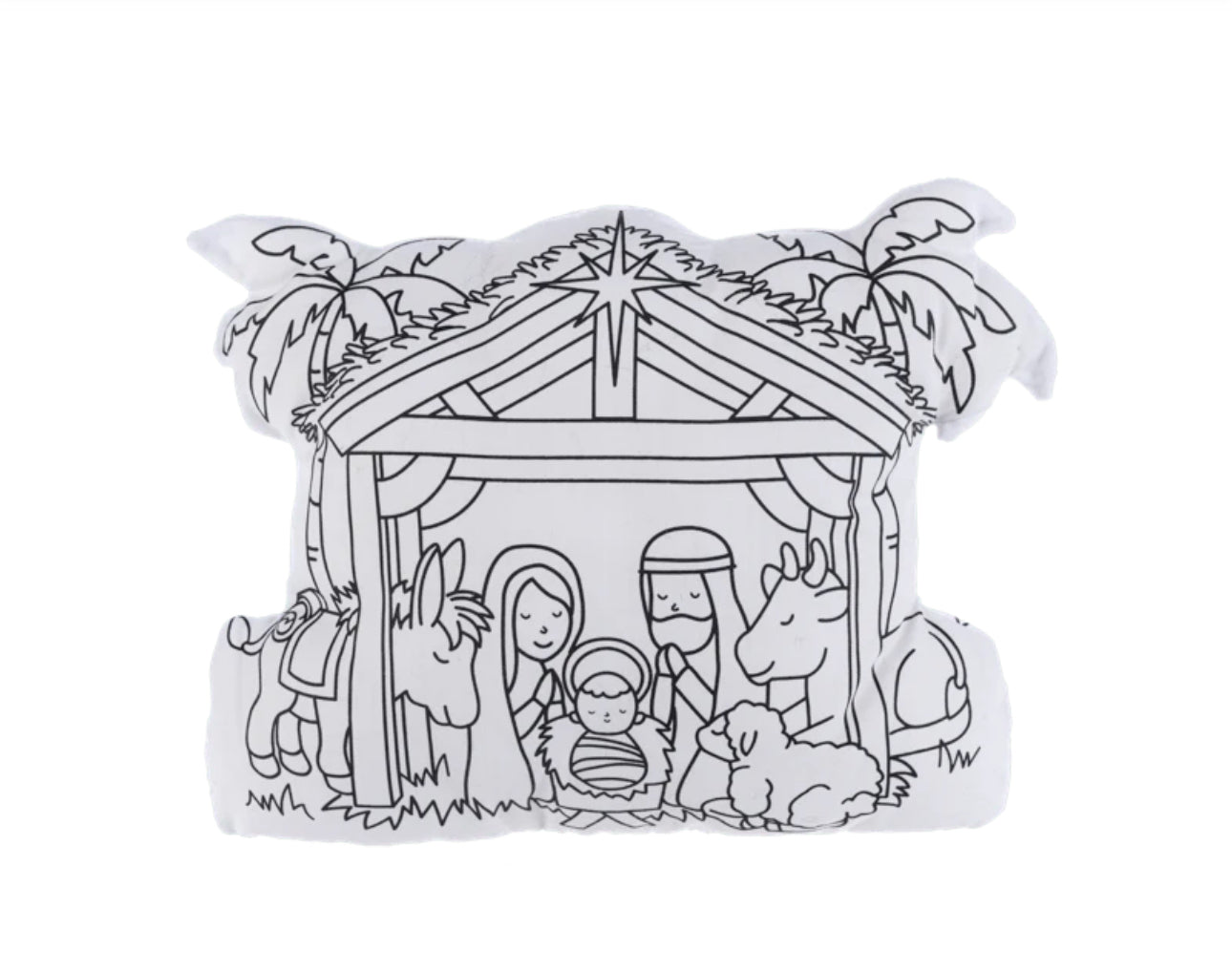 Nativity Scene Coloring Kit
