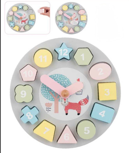 8.5” Block Clock