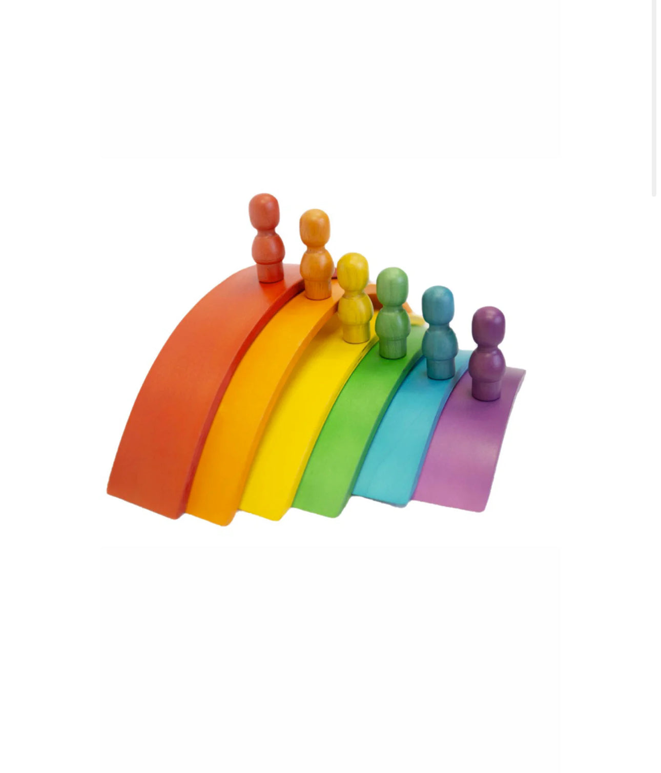 Rainbow Arches With Matching People