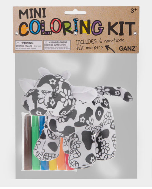 Cow Coloring Kit