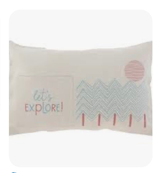 Pocket Pillow-Let’s Explore