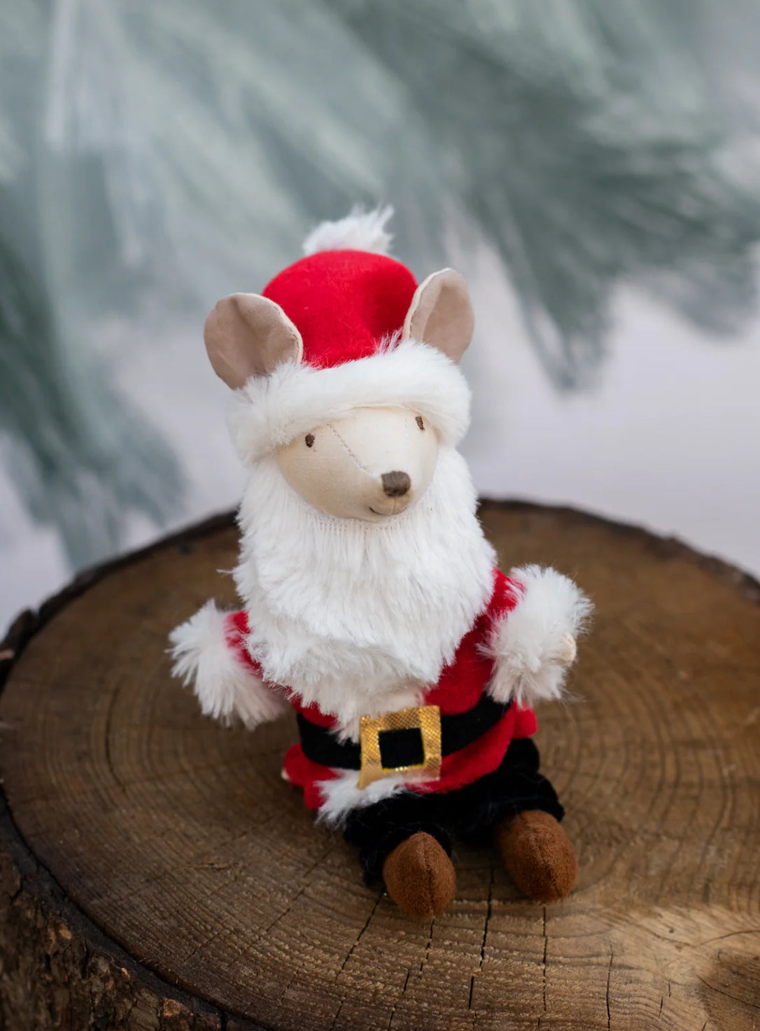 Nicholas the Santa Mouse Mini Doll