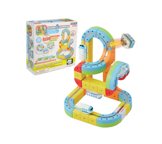 Rail Cube Magnetic Monorail Starter Set