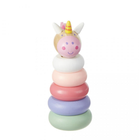 Wooden Unicorn Stacker