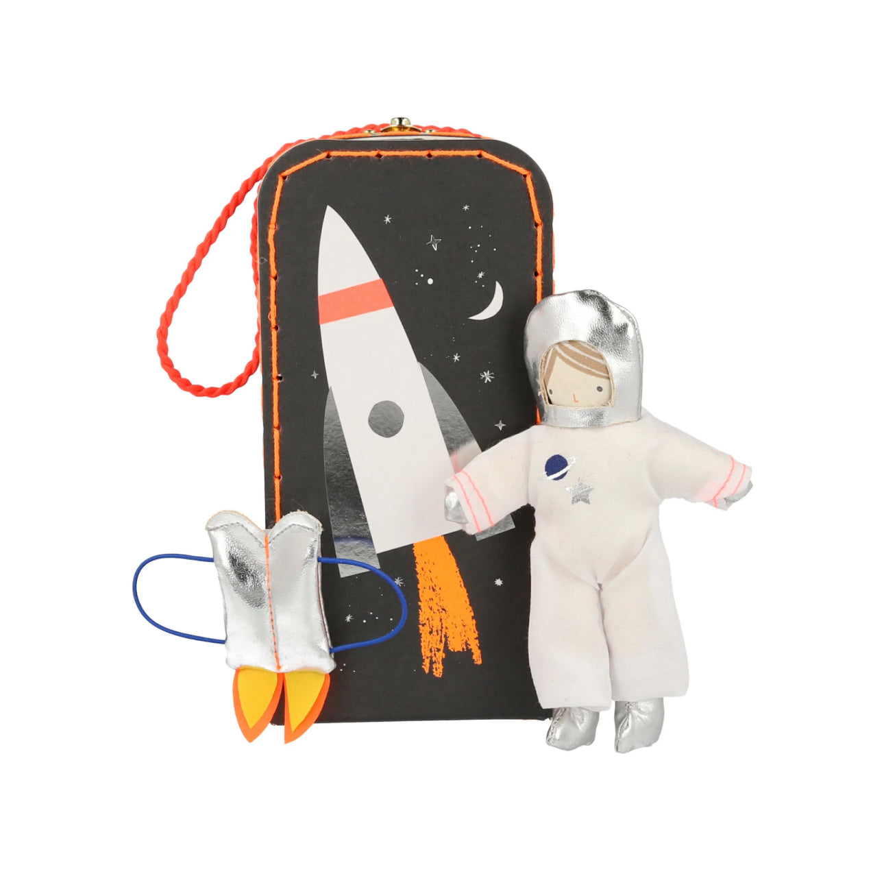 Astronaut Mini Suitcase W/Doll