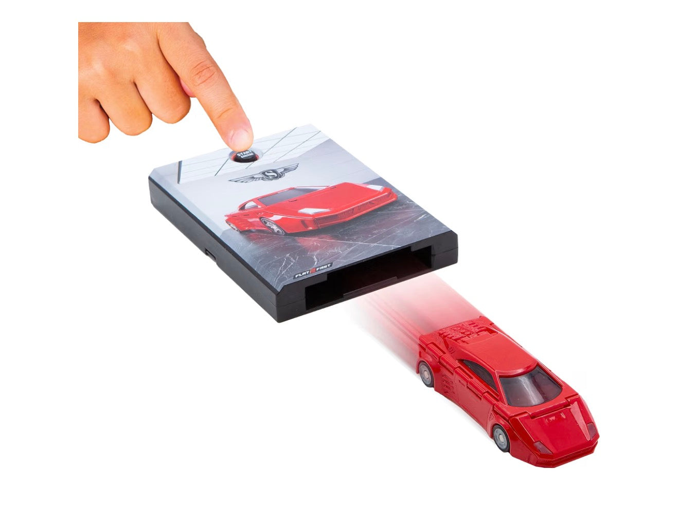 Flat 2 Fast Supercar- Red