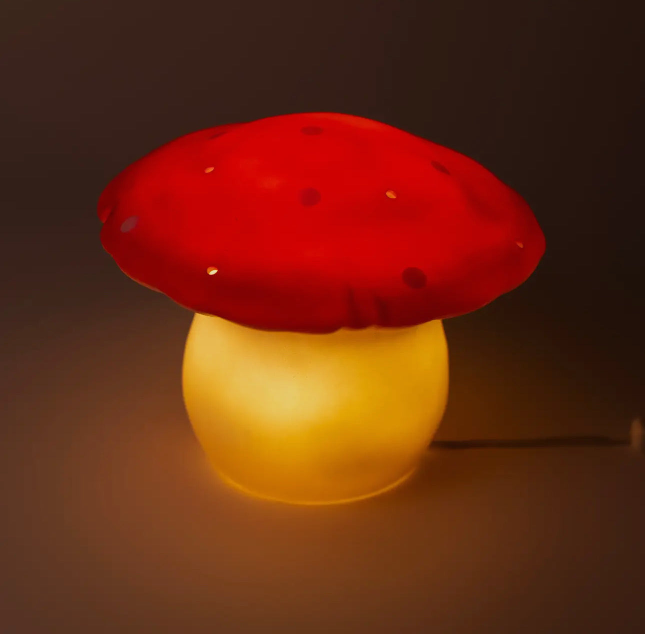 Medium Mushroom Lamp w/Plug