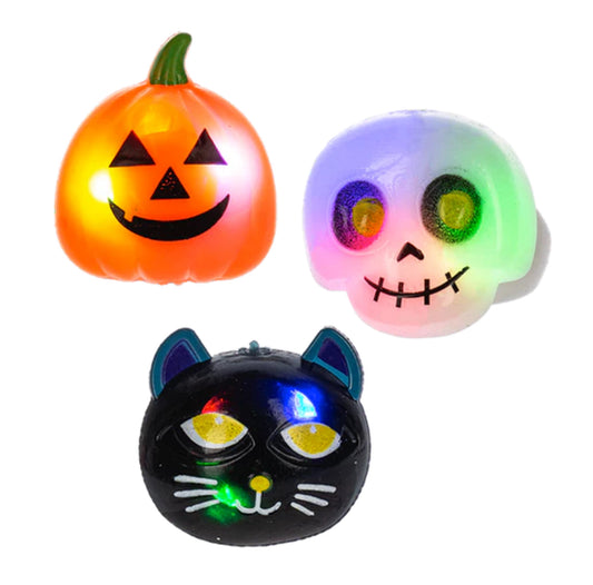 Flashing Halloween Rings
