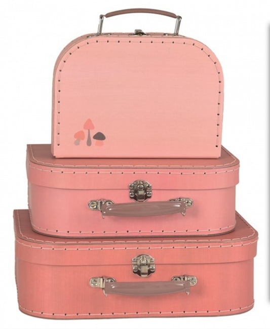 3 Piece Mushroom Suitcase