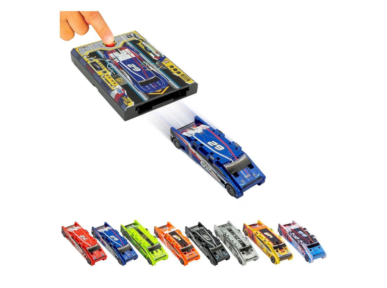Flat 2 Fast Stunt-Blue