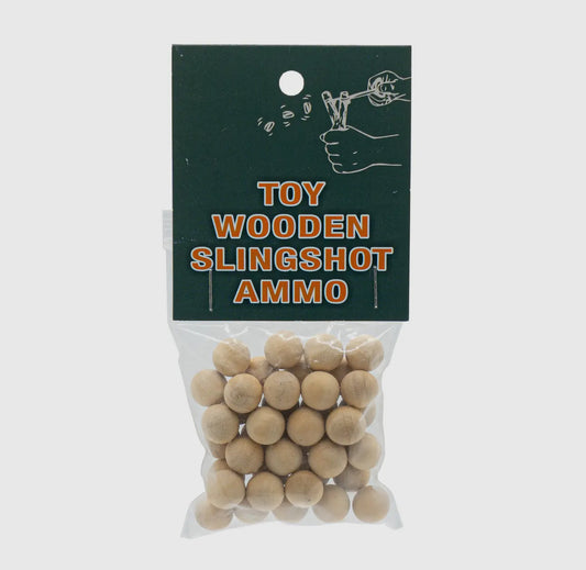Wooden Slingshot Ammo