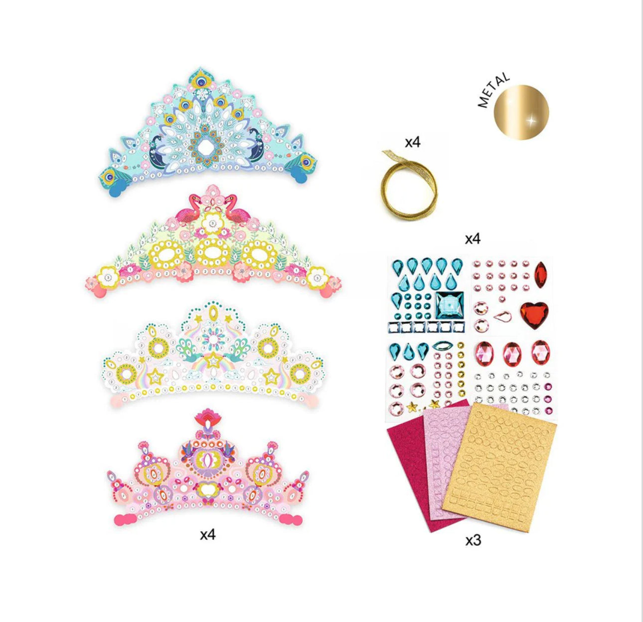 Djeco DIY Mosiac Tiaras
