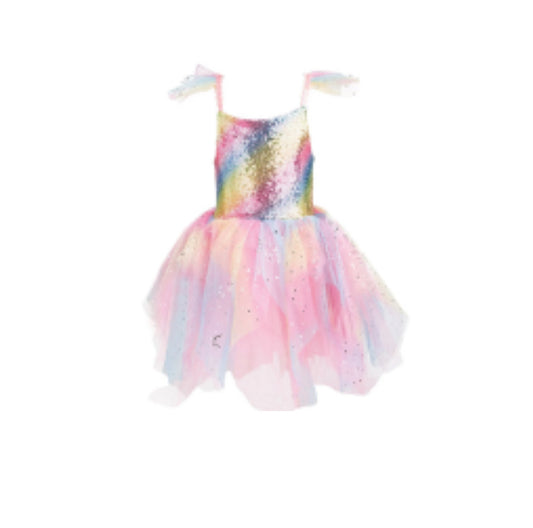 Rainbow Fairy Dress & Wings