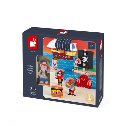 Pirate Wooden Story Set