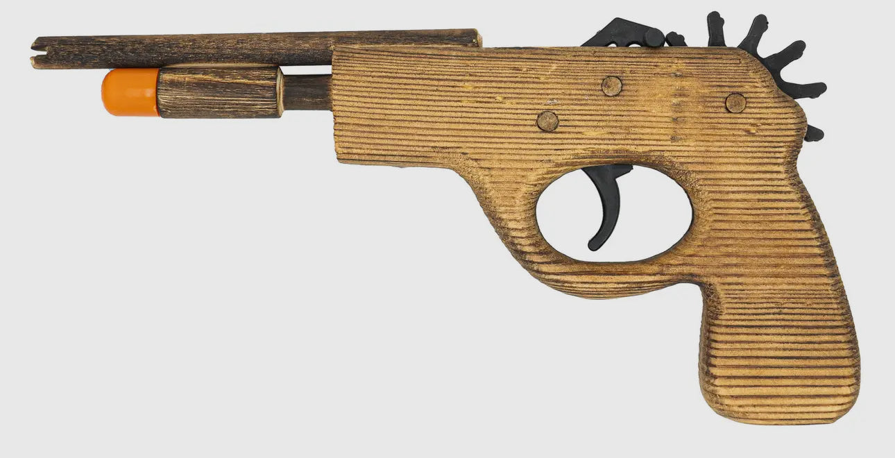 Wooden Rubber Band Pistol