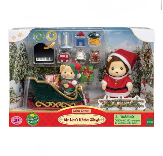 Mr. Lion Winter Sleigh