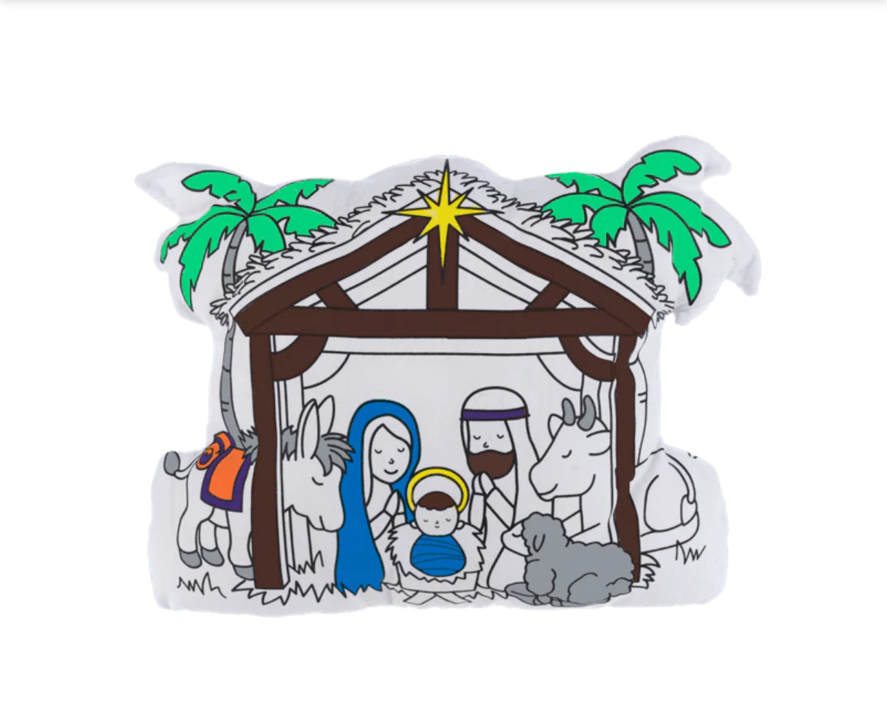 Nativity Scene Coloring Kit