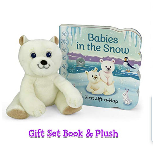 Babies in the Snow Book & Cuddly Friend