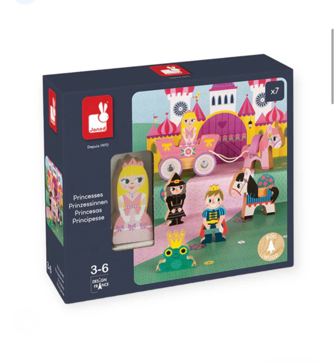 Princess Wooden Story Set