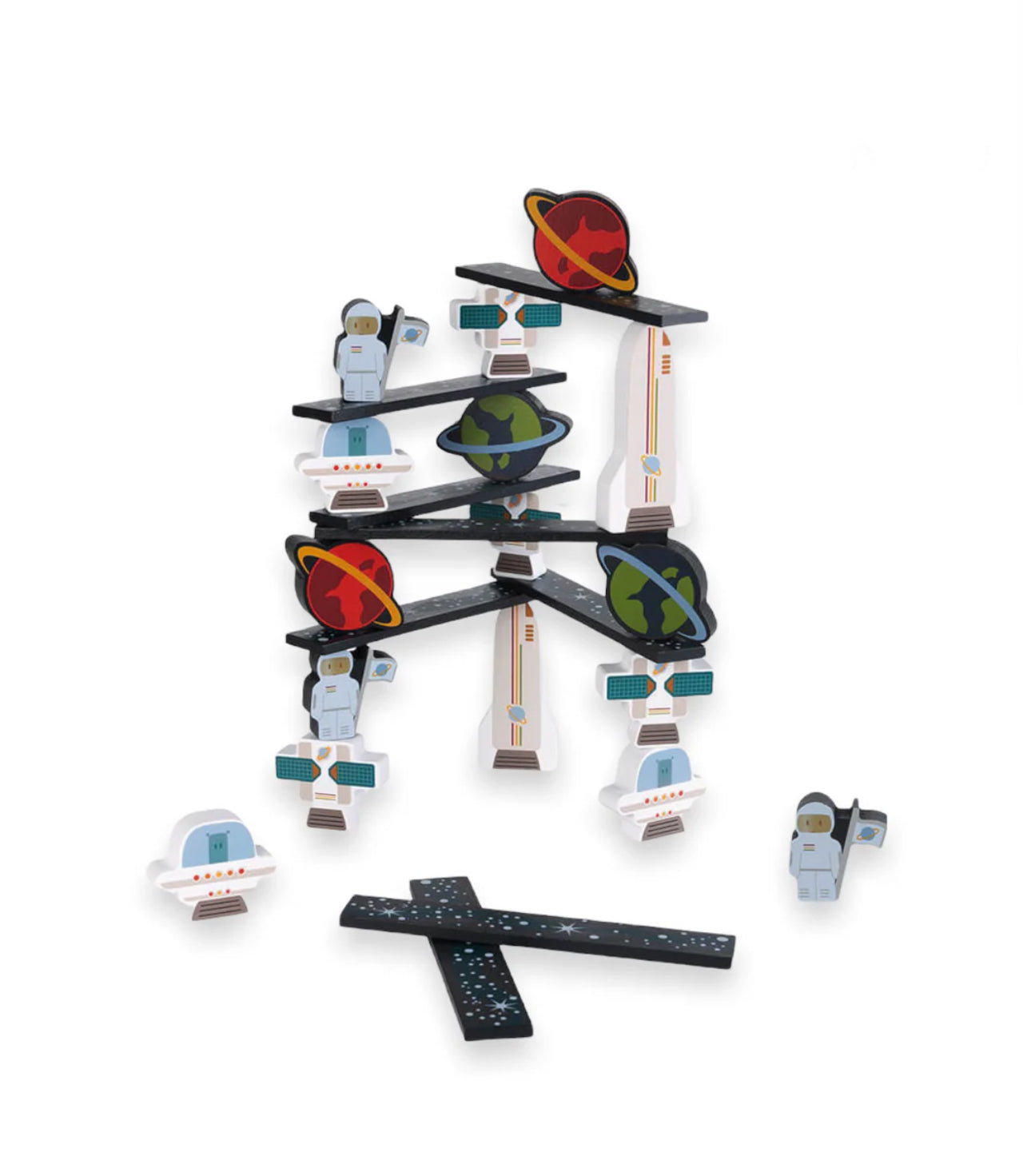 Wooden Space Stacker