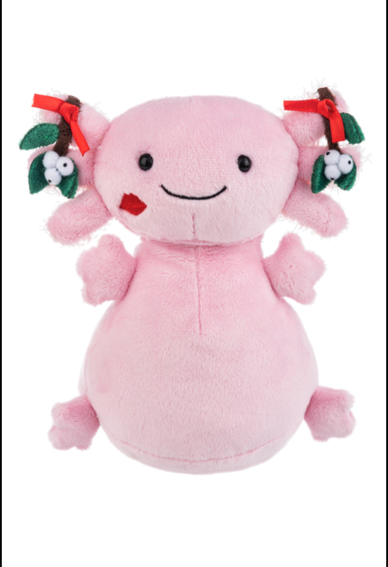 8” Mistletoe Axolotl