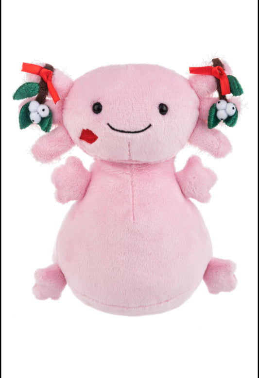 8” Mistletoe Axolotl