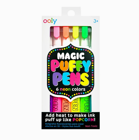 Magic Puffy Pens