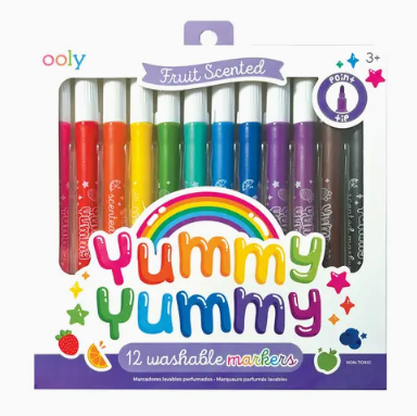 12 Washable Markers