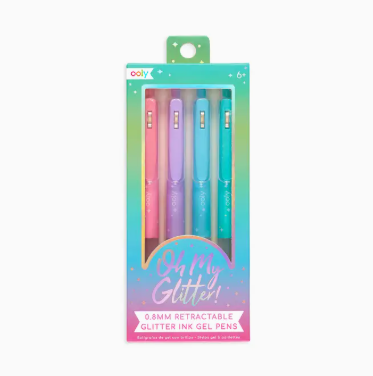 Oh My Glitter Gel Pens 4 Pck