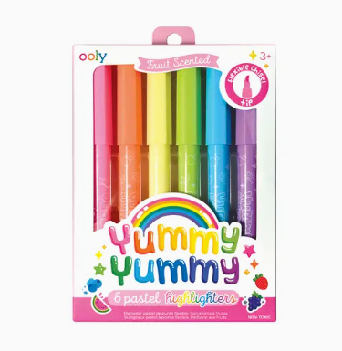 6 Pastel Highlighters