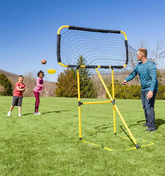 Kick N' Toss Football Goal & Disc Toss