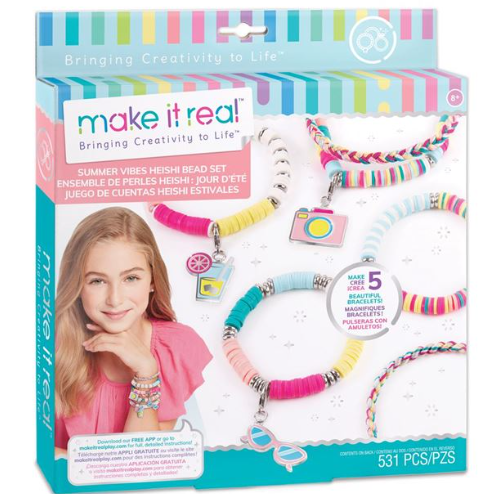 Summer Vibes Heishi Bead Set