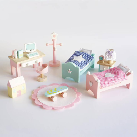 LTV Dollhouse Children's Bedroom