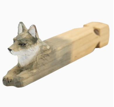 Wooden Wolf Train Whistle